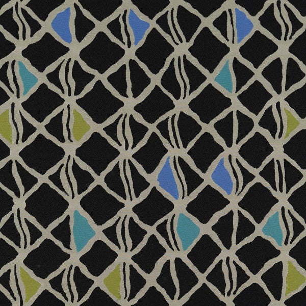 Remnant of Arc-Com Hanji Midnight Upholstery Fabric