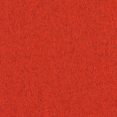 Luum Textiles Heather Felt Scarlet Red Upholstery Fabric
