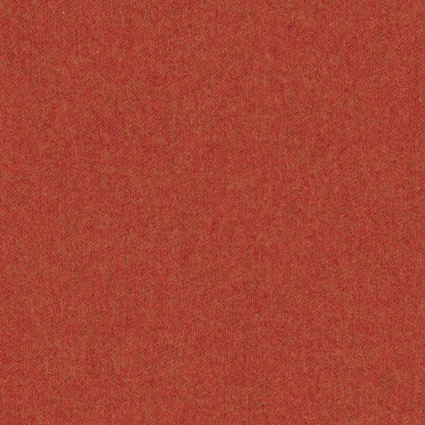 Remnant of Designtex Heather Tomato Wool Upholstery Fabric