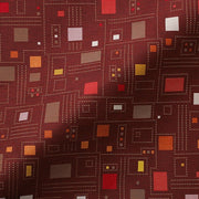 Pallas Hitch Madder Red Upholstery Fabric