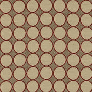 Remnant of Pollack Hot Spot Tomato Upholstery Fabric