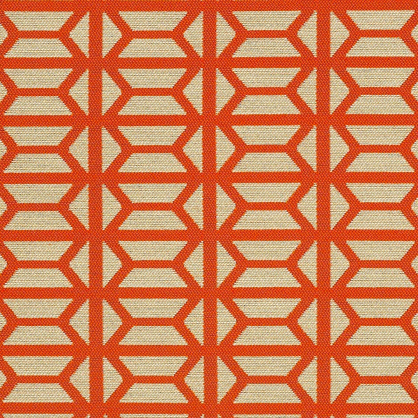Sunbrella Icon 494 Poppy Orange Outdoor Upholstery Fabric
