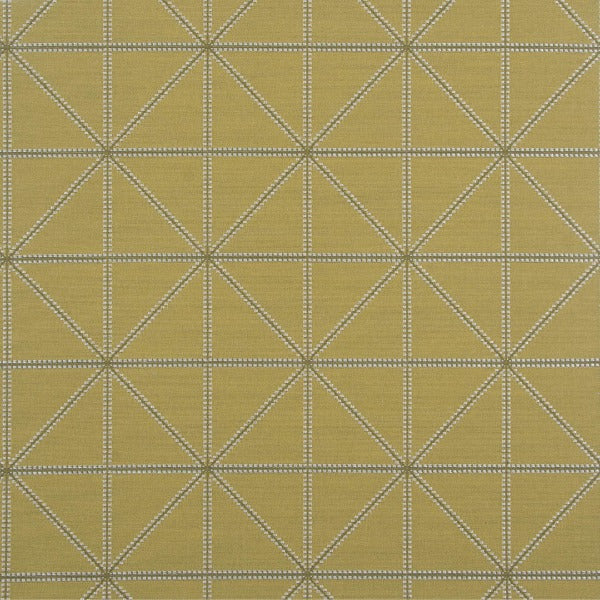 Remnant of Arc-Com Intersect Key Lime Upholstery Fabric