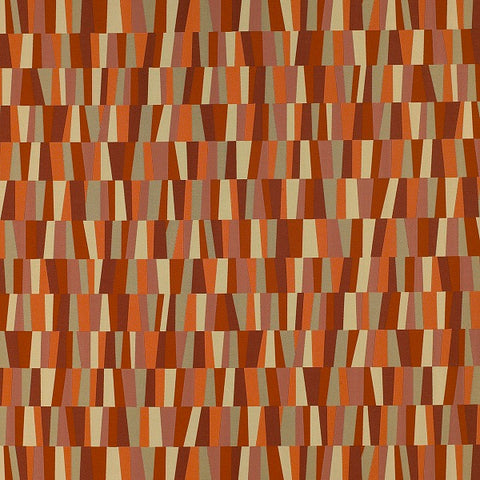 Sina Pearson Layers Persimmon Upholstery Fabric