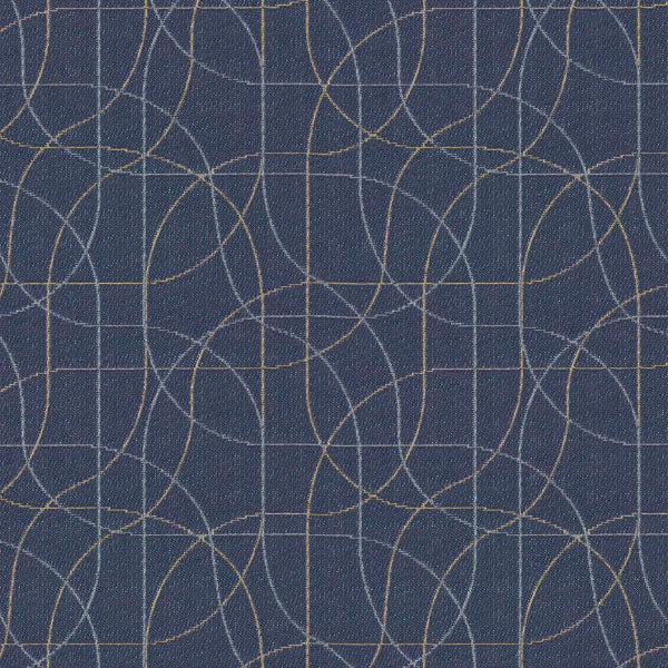 Remnant of Maharam Loop Naval Upholstery Fabric