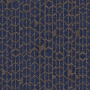 Remnant of Loomsource Maddox Cobalt Upholstery Fabric
