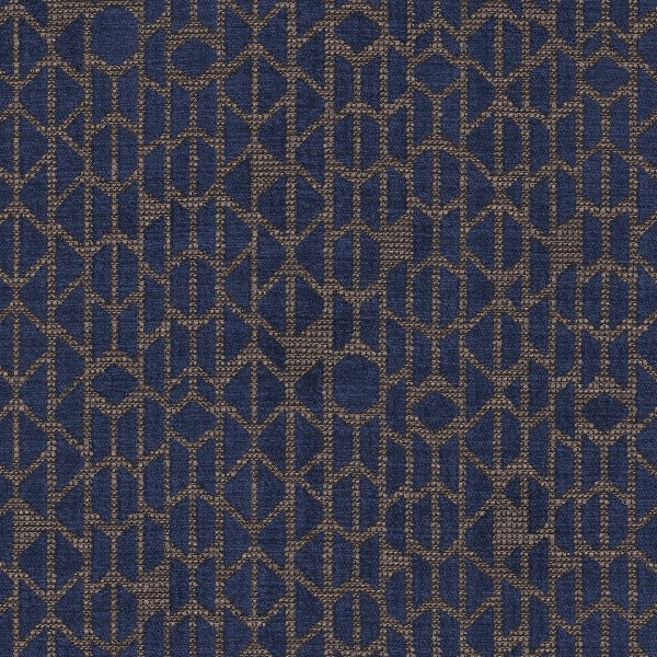 Remnant of Loomsource Maddox Cobalt Upholstery Fabric