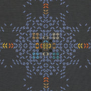 Remnant of Momentum Mandala Indigo Upholstery Fabric