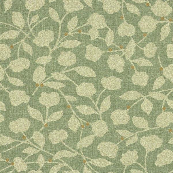 Remnant of Arc-Com Meadow Clover Upholstery Vinyl