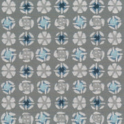 Remnant of Brentano Memento Blue Jay Upholstery Fabric