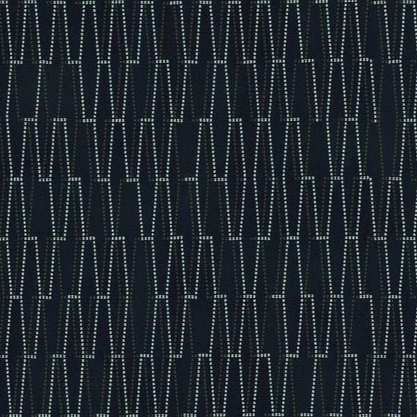 Remnant of Pallas Mod Indigo Upholstery Fabric
