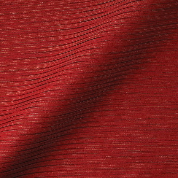 Pallas Off Track Brick Red Upholstery Fabric