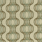 Remnant of Designtex Fabrics Oscillate Walnut Upholstery Fabric