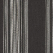 Designtex Oxford Stripe Grey Overcoat Upholstery Fabric