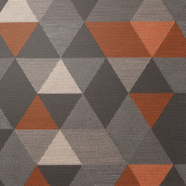 Remnant of Momentum Pivot Pop Orange Upholstery Fabric