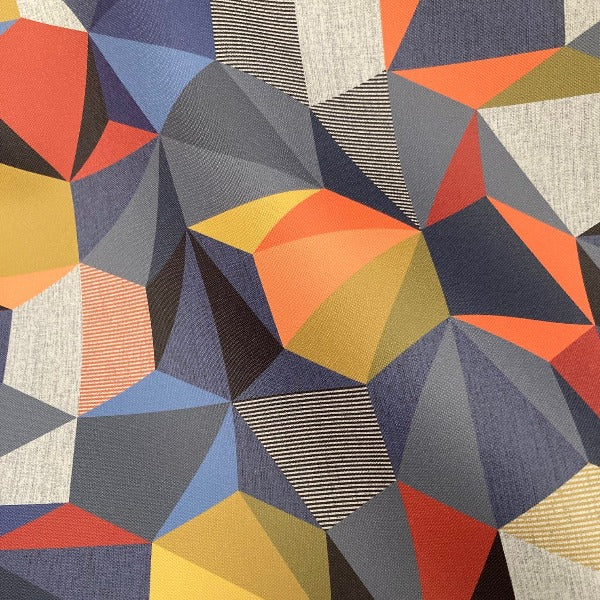Remnant of CF Stinson Polygon Freestyle Upholstery Vinyl