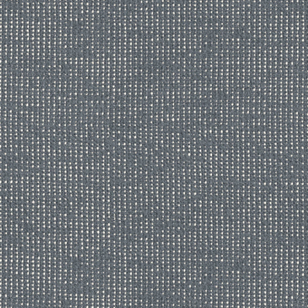 Remnant of Knoll Prestini Steel/White Upholstery Fabric