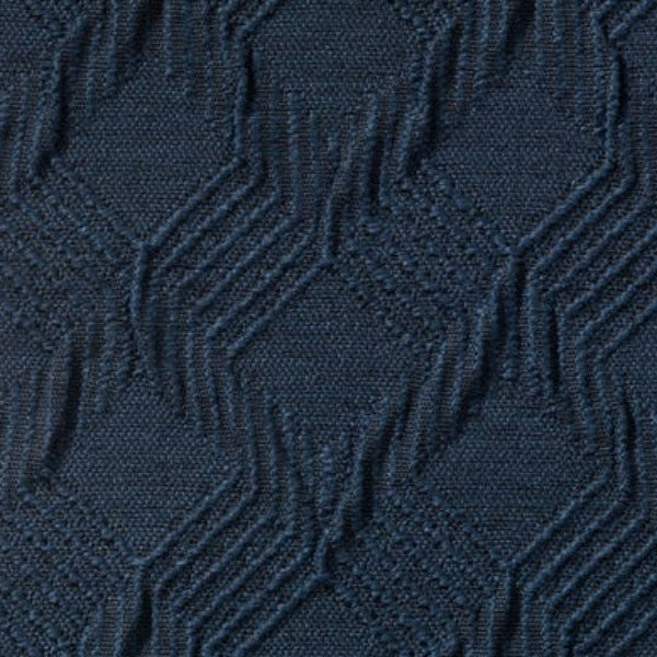Remnant of Carnegie Quartz 3 Blue Upholstery Fabric
