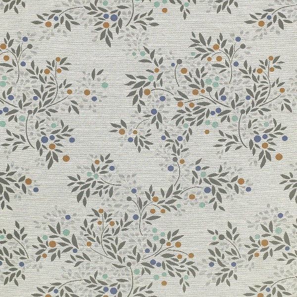 Remnant of Momentum Quince Silver Upholstery Fabric