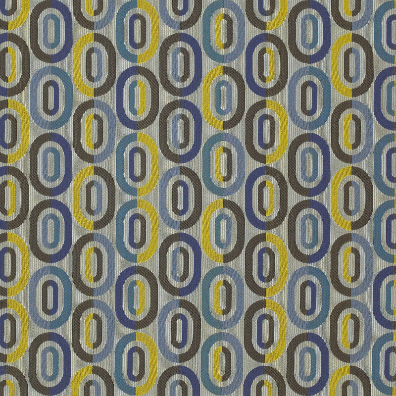 Remnant of Momentum Ring Tanzanite Multi Upholstery Fabric