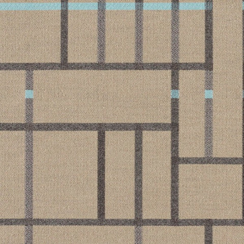 Remnant of Luum Subdivide Riverwalk Upholstery Fabric