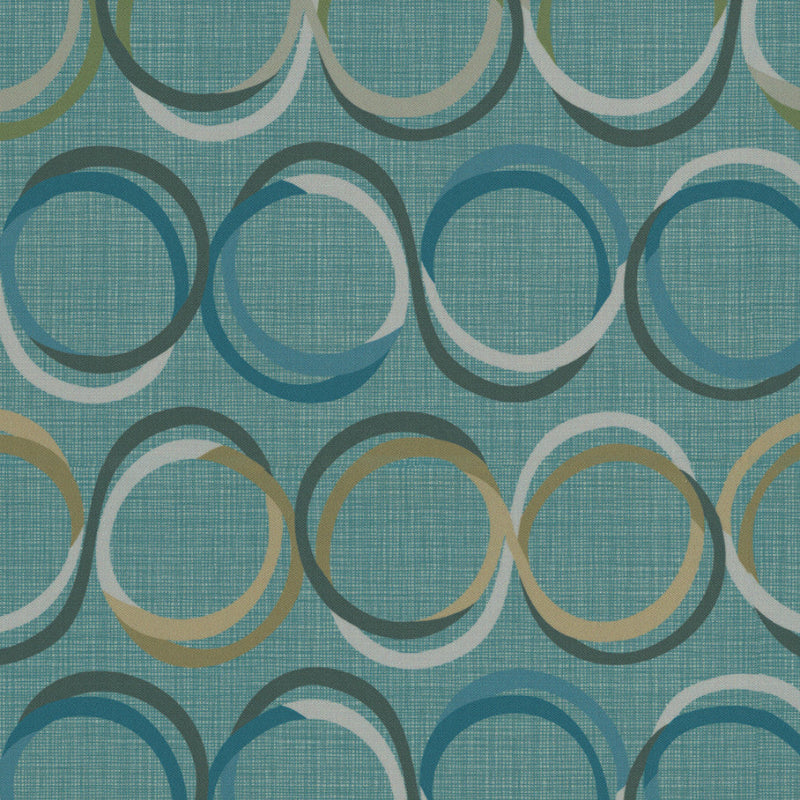 Remnant of Designtex Silicone Roundabout Rhine Upholstery Vinyl