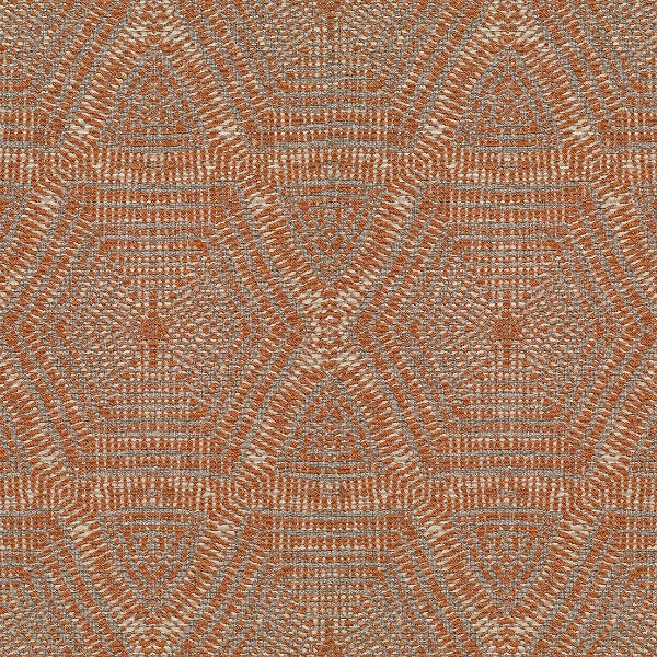 Remnant of Arc-Com Sanganeri Adobe Upholstery Fabric
