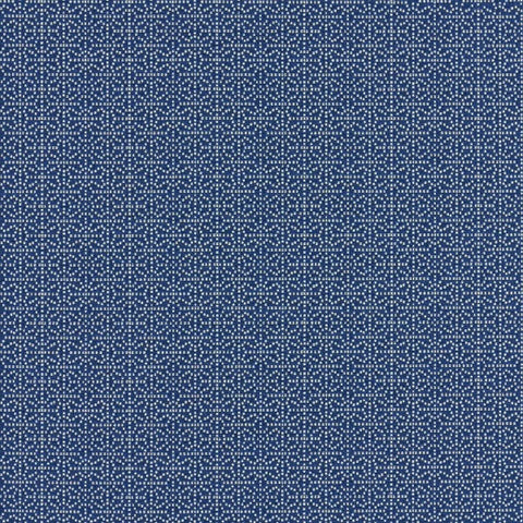 Remnant of Arc-Com Oculus Sapphire Upholstery Fabric