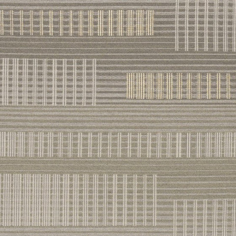 Remnant of Designtex Savile Plaid Teak Upholstery Fabric