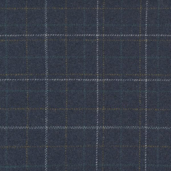 Remnant of Brentano Scene Blueprint Upholstery Fabric