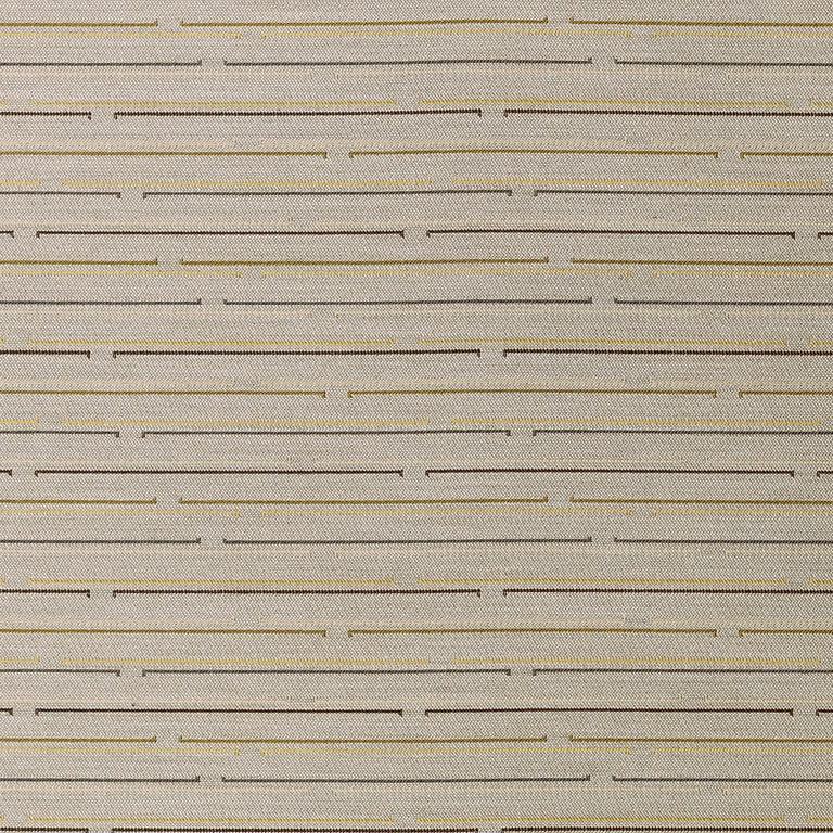Remnant of Wolf Gordon Segment Sand Beige Upholstery Fabric