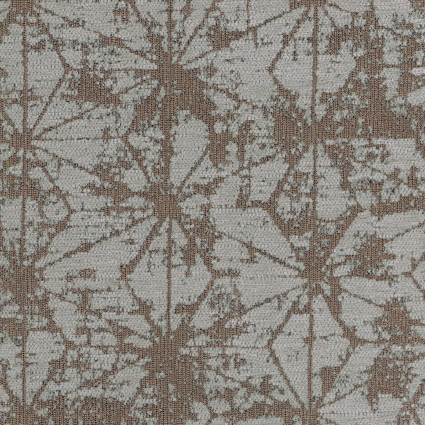 Remnant of HBF Soft Angles Morning Frost Upholstery Fabric
