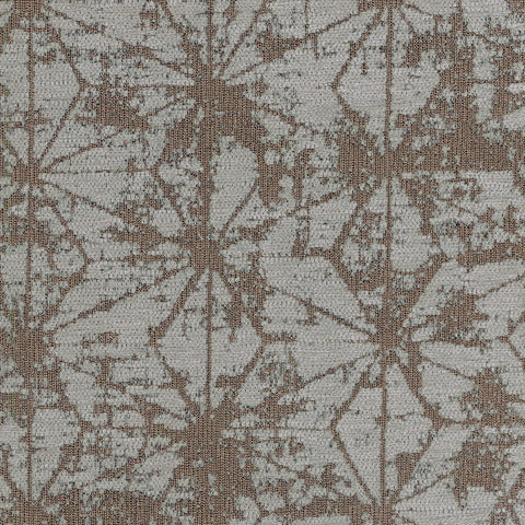 Remnant of HBF Soft Angles Morning Frost Upholstery Fabric