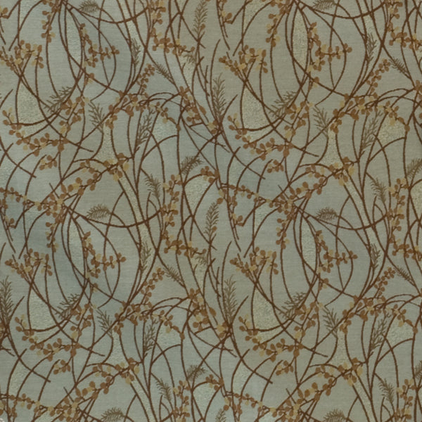 Remnant of Somerfield Heavenly Blue Upholstery Fabric