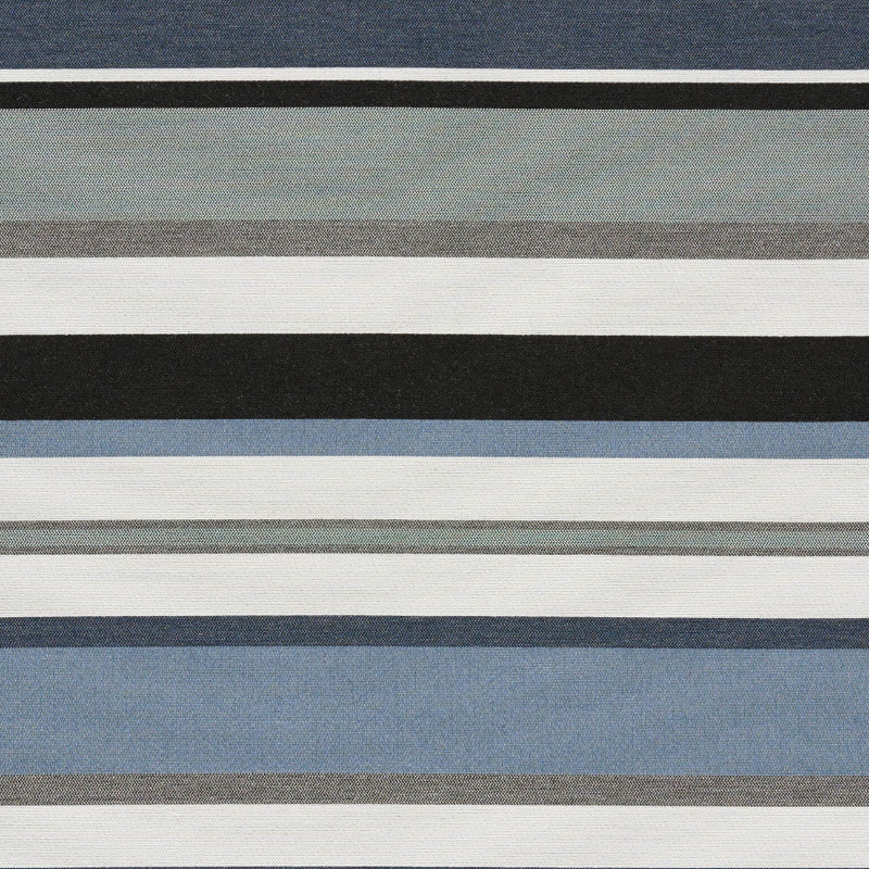 Remnant of Arc-Com Sonata Stripe Rainstorm Sunbrella Upholstery Fabric