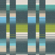Remnant of Arc-Com Staccato Caribbean Sunbrella Upholstery Fabric