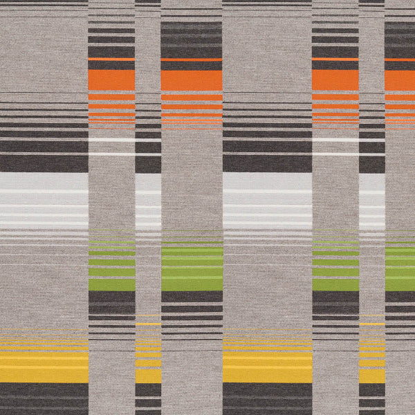 Remnant of Arc-Com Staccato Smoke Sunbrella Upholstery Fabric