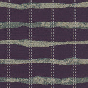 Remnant of Bernhardt Stitch Plum Upholstery Fabric