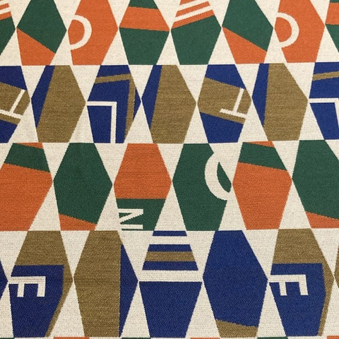 Remnant of Mayer Signs Sunset Sunbrella Upholstery Fabric