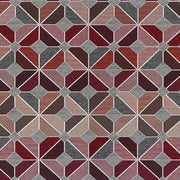 Remnant of Arc-Com Talavera Berry Upholstery Fabric