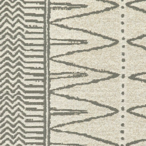 Remnant of Pollack Tjanting Stripe Sketch Upholstery Fabric