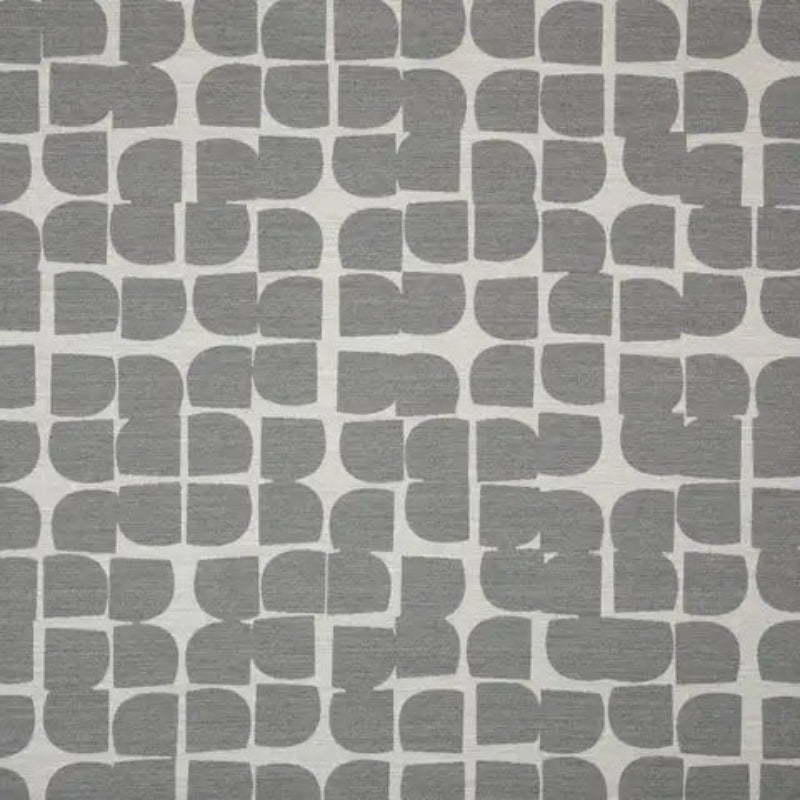 Remnant of Sunbrella Toggle Greystone Outdoor Upholstery Fabric