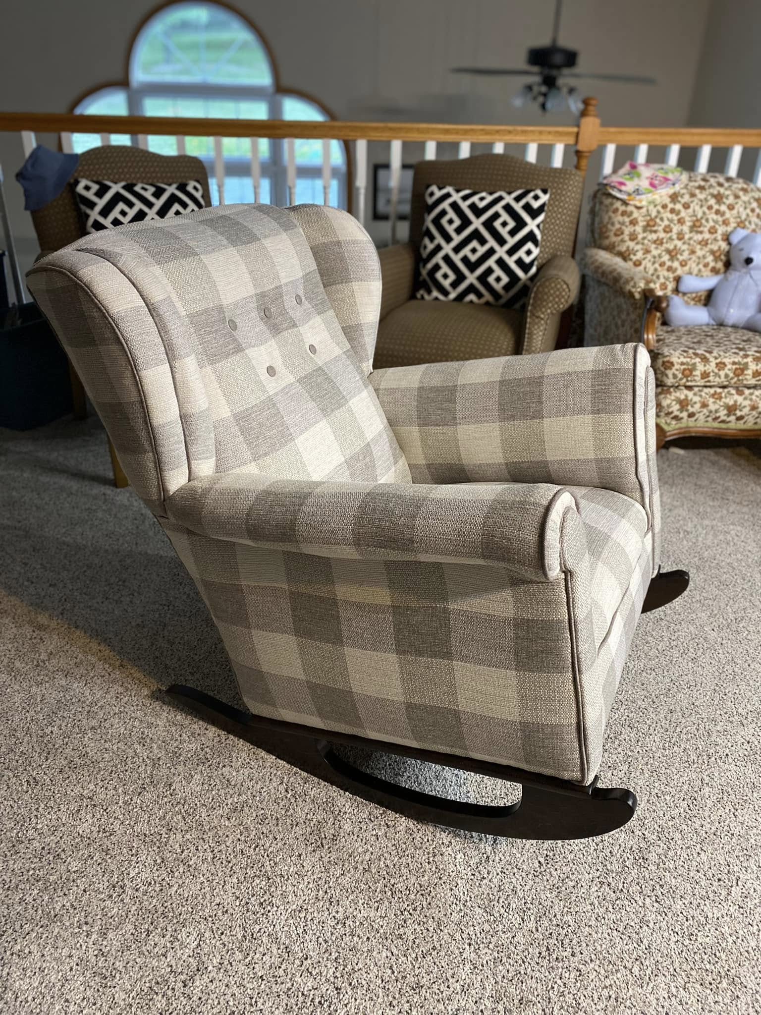 Swavelle Mill Creek Buffalo Check Charcoal Gray Upholstery Fabric