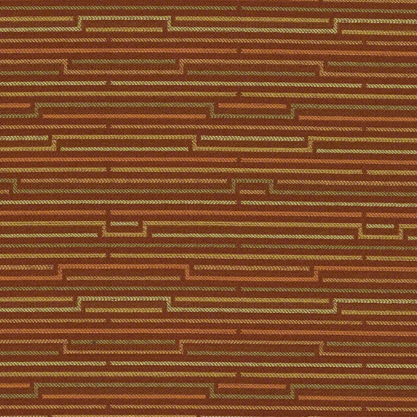 CF Stinson Tracing Autumn Brown Upholstery Fabric