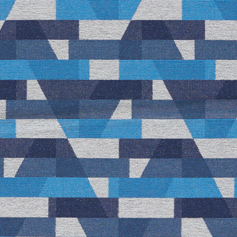Remnant of Arc-Com Traverse Ocean Upholstery Fabric