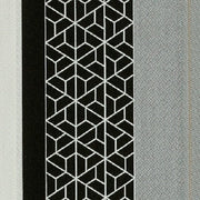 Carnegie Triad Stripe 40 Sunbrella Black Upholstery Fabric