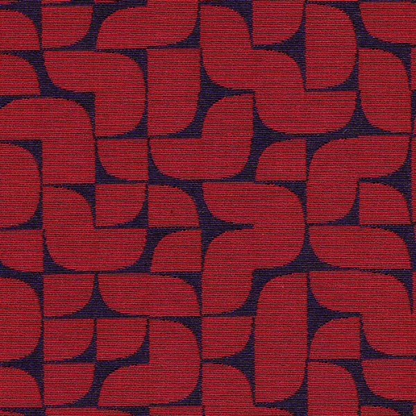 Remnant of Unika Vaev Uber Hot Upholstery Fabric