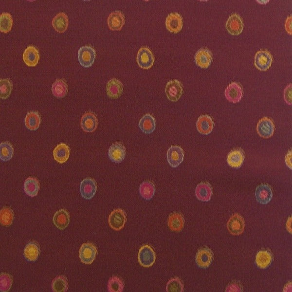 Arc-Com Bubbly Berry Red Upholstery Fabric