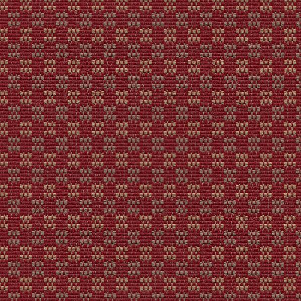 Guilford of Maine Upholstery Fabric Small Check Showtime Red Carpet Toto Fabrics