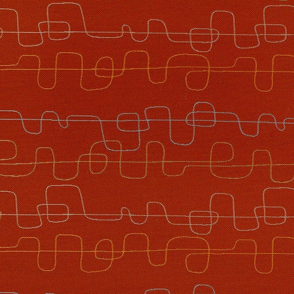 Momentum Wander Orangery Upholstery Fabric